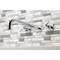 Kingston Brass KS6041ZX Wall Mount Tub Faucet, Polished Chrome KS6041ZX - alternate 2